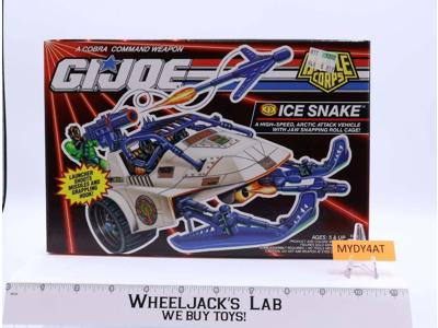 Ice Snake GI Joe Battle Corps 1992 Hasbro Action Figure Vehicle NEW MISB SEALED