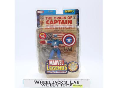 Captain America #109 Marvel Legends 2002 Toybiz Action Figure NEW SEALED