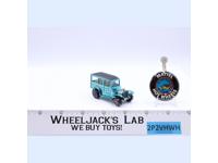 Classic 31 Ford Woody Aqua Hot Wheels Mattel 1968 Redline Vintage w/ Button NICE