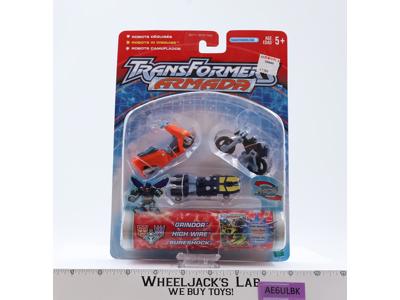 Grindor High Wire & Sureshock Armada 2002 Hasbro Action Figures NEW SEALED