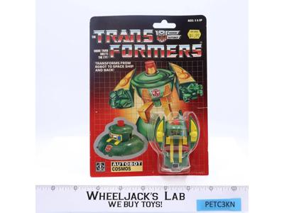 Cosmos MOSC NEW Sealed 1986 Vintage Hasbro G1 Transformers Action Figure