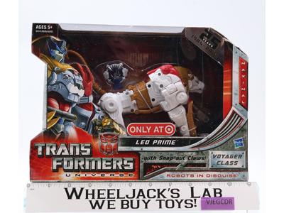 Leo Prime Voyager Class Transformers Universe 2009 Hasbro Figure NEW SEALED
