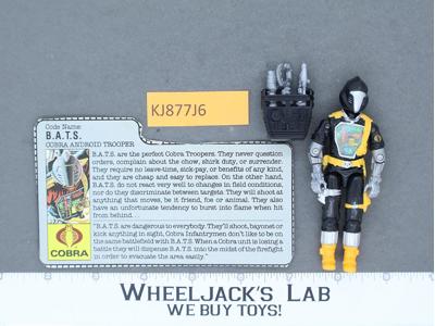 B.A.T.S. V1 100% Complete G.I. Joe 1986 Hasbro Vintage Action Figure