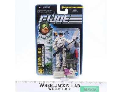 Snow Job GI Joe Pursuit of Cobra 2010 Hasbro Action Figure NEW SEALED