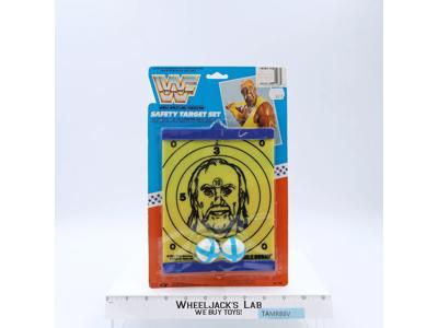 Hulk Hogan Safety Target Set WWF Wrestling 1991 Henry Gordy NEW SEALED
