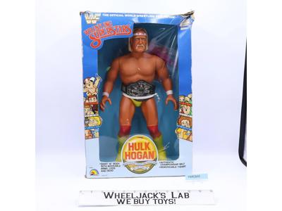 Hulk Hogan Hulkamania Complete WWF Wrestling 1985 LJN Vintage 16" Action Figure