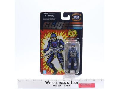 Cobra Officer GI Joe 25th Anniversary 2007 Hasbro Action Figure NEW SEALED