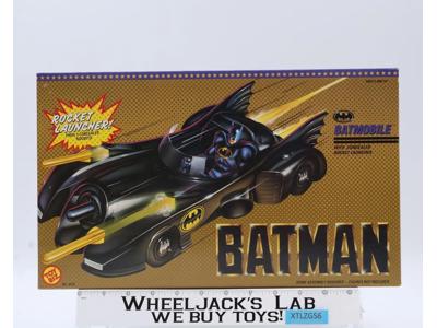 Rocket Launcher Batmobile DC Comics Batman 1989 Toy Biz Vehicle NEW SEALED