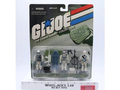 Cobra Polar Force GI Joe Enemy Collection 1998 Hasbro Action Figure NEW SEALED
