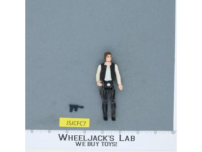 Han Solo SMALL HEAD 100% Complete Star Wars 1978 Vintage Kenner NO REPRO