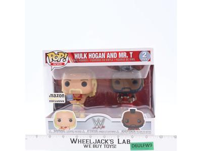Hulk Hogan & Mr. T 2-Pack WWE Wrestling Amazon Exclusive 2020 Funko Pop! NEW