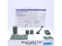 Mortar Defense Unit 100% Complete GI Joe 1984 Hasbro Action Figure Playset