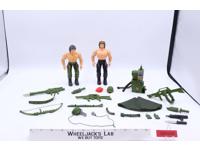 Rambo M-Force Military Muscle Bootleg KO Weapons 1980's Action Figures 6.5"