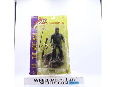The Wolf Man Universal Monsters Series 1 1998 Sideshow Action Figure NEW SEALED