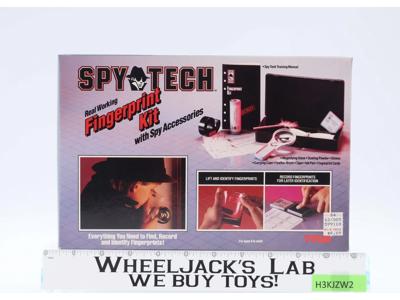 Fingerprint Kit Spy Tech 1989 Tyco Role Play Accessory NEW SEALED