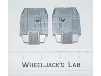 Bruticus Onslaught Feet Foot Pair 1986 Vintage G1 Transformers Action Figure