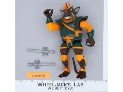 Ratar-O w/ Silver Daggers 100% Complete Thundercats 1985 LJN Action Figure WORKS