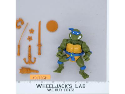 Storage Shell Leo 100% Complete Teenage Mutant Ninja Turtles 1991 Playmates