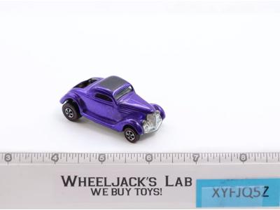 Classic 36 Ford Coupe Purple Hot Wheels 1968 1969 Redline Vintage Mattel RL