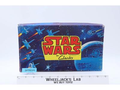 Star Wars Clarks 1977 Vintage EMPTY Shoe Box Darth Vader Luke Skywalker Leia