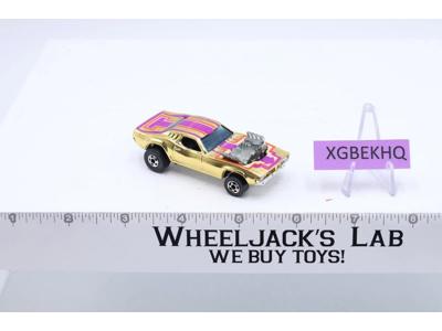 Rodger Dodger Gold Chrome 1970 Mattel Vintage Hot Wheels Blackwall Hong Kong
