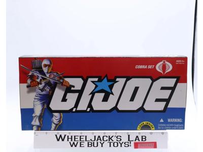 Cobra Set 5-Pack GI Joe 25th Anniversary 2008 Hasbro Action Figure NEW SEALED