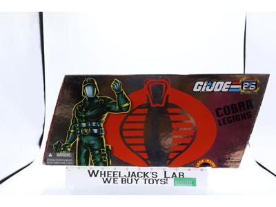 Cobra Legions GI Joe 25th Anniversary 2007 Hasbro 5 Figure Pack NEW SEALED
