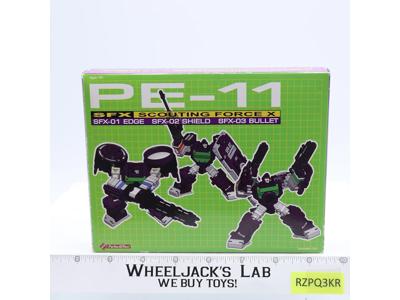 PE-11 SFX Scouting Force X Third Party 2011 Perfect Effect Action Figure Set MIB