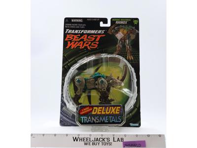 Rhinox Transformers Beast Wars Transmetals 1997 Kenner Action Figure NEW SEALED