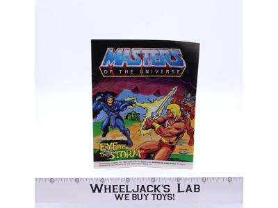 Eye Of The Storm Mini Comic Book MOTU Masters of the Universe 1985 Mattel