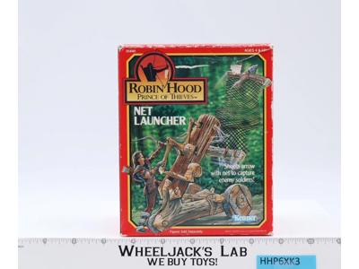 Net Launcher W/BOX & INSERT 100% Complete Robin Hood Prince of Thieves 1991