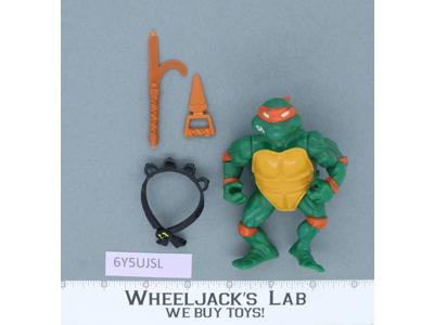 Michaelangelo HARD HEAD Teenage Mutant Ninja Turtles TMNT 1988 Playmates Vintage
