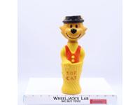 Top Cat RED Soaky Bubble Bath EMPTY Bottle H.B. Product 1960s Colgate Vintage