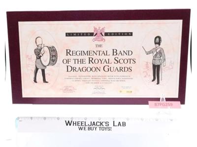 Regimental Band Royal Scots Dragoon Guards #2 Limited W Britain Toy Soldiers NIB