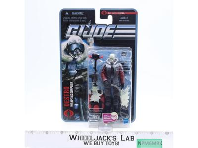 Destro GI Joe Pursuit of Cobra 2010 Hasbro Action Figure NEW SEALED