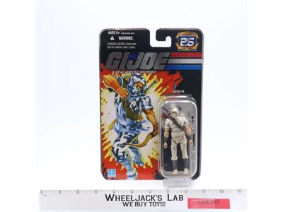 Storm Shadow GI Joe 25th Anniversary 2007 Hasbro Action Figure NEW SEALED