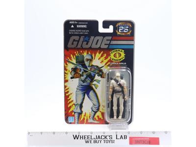 Storm Shadow GI Joe 25th Anniversary 2007 Hasbro Action Figure NEW SEALED
