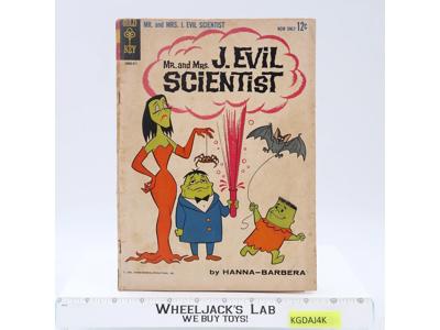 Mr. and Mrs. J. Evil Scientist Gold Key Comic #1 Hanna-Barbera 1963