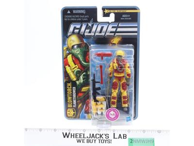 Blowtorch GI Joe Pursuit of Cobra 2010 Hasbro Figure NEW SEALED