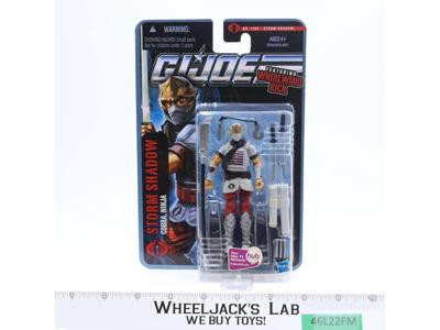 Storm Shadow GI Joe Pursuit of Cobra 2010 Hasbro Action Figure NEW SEALED