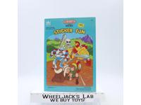 The Legend of Zelda Sticker Fun Coloring Book 1989 Nintendo Golden