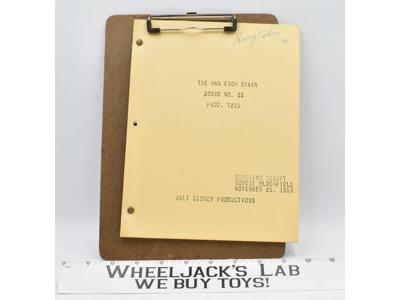 The Man From Spain Prod.7229 Zorro No.29 Henry Calvin ORIGINAL FINAL SCRIPT 58'