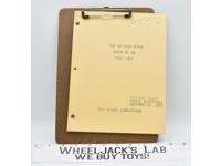 The Man From Spain Prod.7229 Zorro No.29 Henry Calvin ORIGINAL FINAL SCRIPT 58'