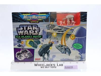 #65872 Ice Planet Hoth Star Wars Micro Machines 1993 Galoob Playset NEW MIB