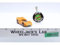 McLaren M6A Orange Hot Wheels 1968 Mattel Vintage Redline RL w/ Button NICE!