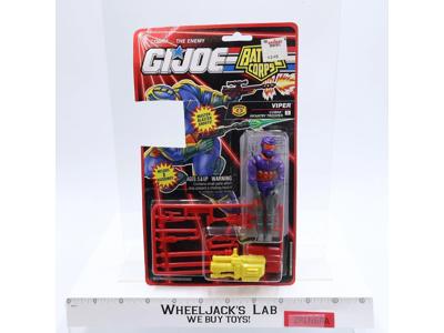 Viper #5 Battle Corps 1993 GI Joe Hasbro Vintage Figure NEW MOSC SEALED