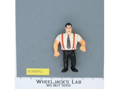 Irwin R. Schyster IRS 100% Complete WWF WWE Wrestling 1990 Hasbro Vintage Figure