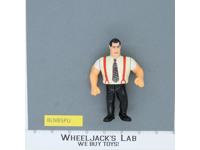 Irwin R. Schyster IRS 100% Complete WWF WWE Wrestling 1990 Hasbro Vintage Figure