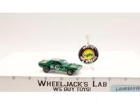 Nitty Gritty Kitty Green 1969 Mattel Redline Hot Wheels Vintage RL w/ Button