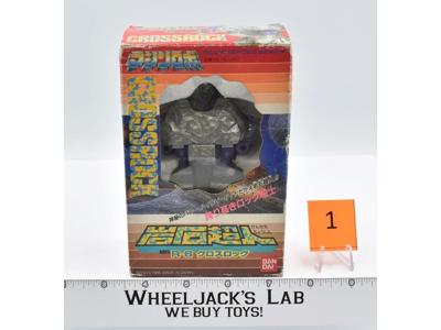 Cross Rock Crackpot #1 Complete Japanese Rock Lords Machine Robo 1986 Bandai